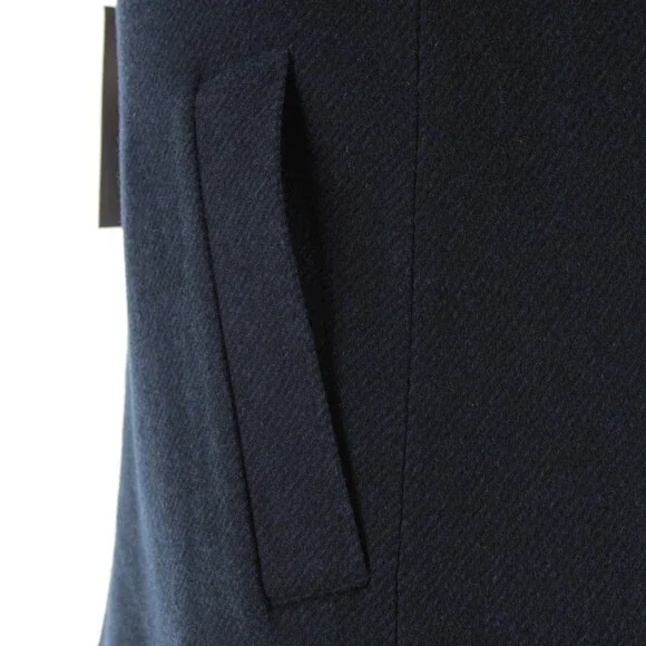 Cardinal of Canada NWT Wool/Cashmere Top Coat Size 40R US LeClaire In Blue Twill